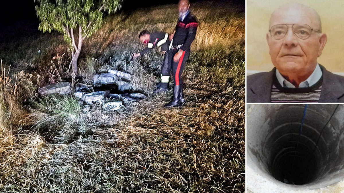  Antonio Circelli cazador 78 años muere pozo por intentar salvar a su perro
