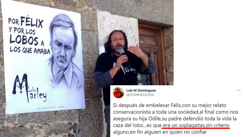 Luis Miguel Domínguez insulta a Félix Rodríguez de la Fuente
