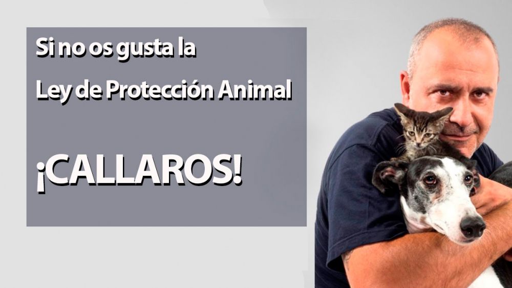 El veterinario que miente en la televisión vuelve a la carga: «Si no estás de acuerdo con la Ley de Protección Animal, callaros»