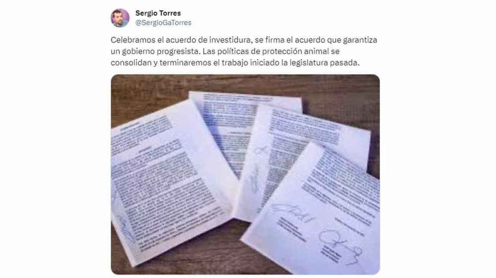 Los animalistas celebran los acuerdos que garantizan la investidura de Pedro Sánchez