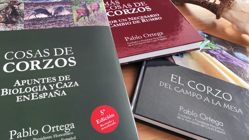Cosas de corzos, el libro de Pablo Ortega, llega a su quinta edición